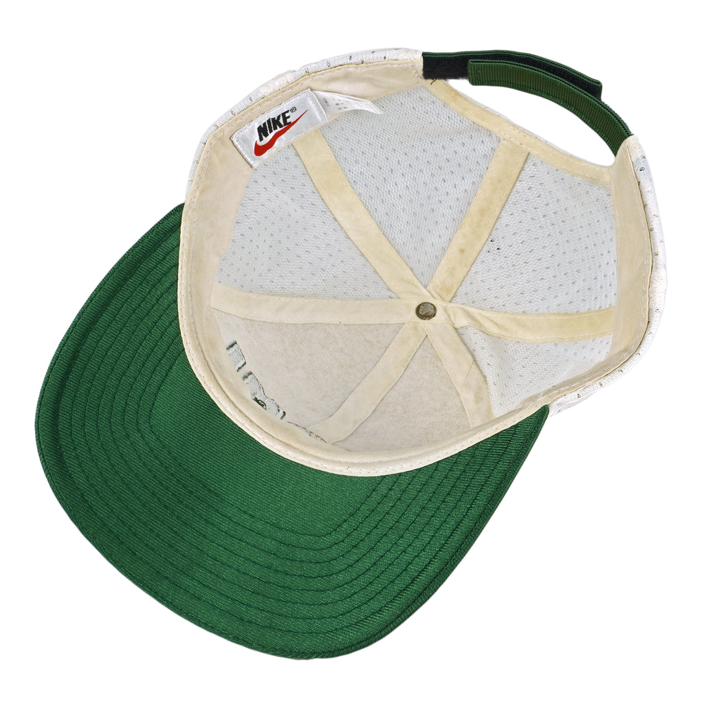 Nike - Miami Hurricanes Spell-Out Mesh Strap Back Hat 1990s OSFA Vintage Retro Football College