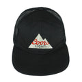 vintage - Black Coors Light Mesh Spell-Out Snap Back Hat OSFA Vintage Retro