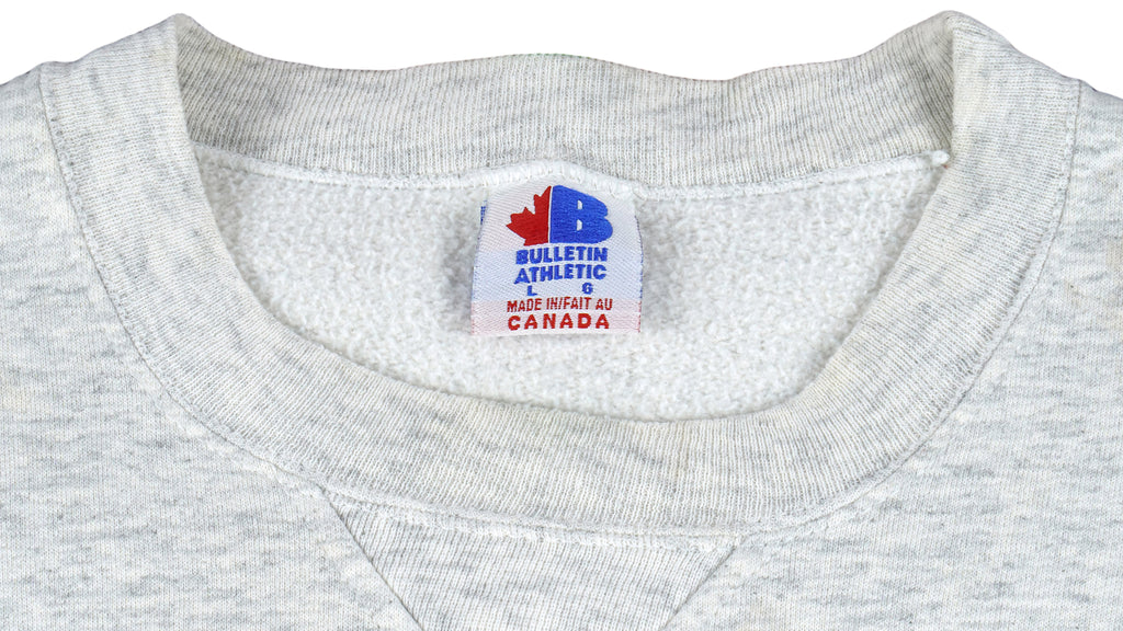 NHL (Bulletin Athletic) - Montreal Canadiens Crew Neck Sweatshirt 1990s Large Vintage  Retro Hockey