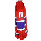 Adidas - Montreal Canadiens Lafleur Number 10 Hockey Jersey 1990s 54 Vintage Retro Hockey