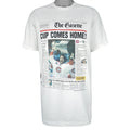 NHL (An Incredible T-Shirt) - Canadiens, Stanley Cup Comes Home T-Shirt 1993 X-Large Vintage Retro Hockey
