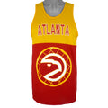 NBA (Garan Inc.) - Atlanta Hawks Spell-Out T-Shirt 1990s Large Vintage Retro Basketball