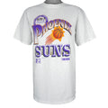NBA (Trench) - Phoenix Suns Spell-Out T-Shirt 1992 Large Vintage Retro Basketball