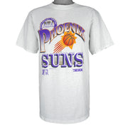 NBA (Trench) - Phoenix Suns Spell-Out T-Shirt 1992 Large Vintage Retro Basketball
