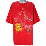 NBA - Atlanta Hawks Spell-Out T-Shirt 1990s 4X-Large Vintage Retro Basketball