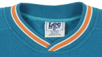 NFL (Lee) - Miami Dolphins Embroidered Sweatshirt 1990s Medium Vintage Retro Football
