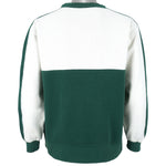 Disney - White & Green Tigger Embroidered Crew Neck Sweatshirt 1990s Medium Vintage Retro