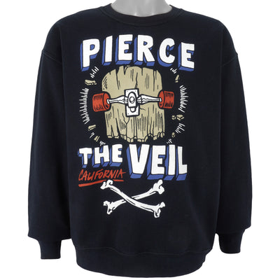 Vintage - Pierce The Veil, California Crew Neck Sweatshirt 2000s Large