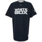 Nike - Chicago White Sox Big Logo T-Shirt 1990s X-Large Vintage Retro Baseball