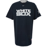 Nike - Chicago White Sox Big Logo T-Shirt 1990s X-Large Vintage Retro Baseball