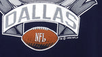 NFL (Logo 7) - Dallas Cowboys Spell-Out T-Shirt 1992 Large Vintage Retro Football