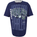 NHL (The Game) - Hartford Whalers Spell-Out T-Shirt 1993 X-Large Vintage Retro Hockey