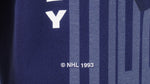 NHL (The Game) - Hartford Whalers Spell-Out T-Shirt 1993 X-Large Vintage Retro Hockey
