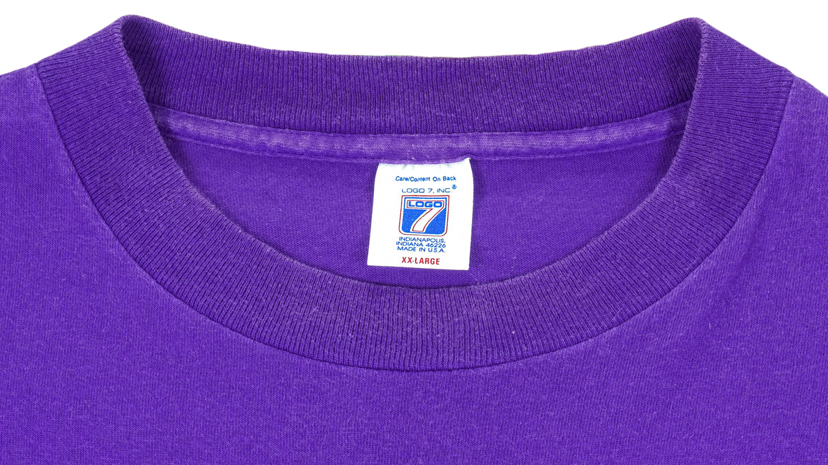 NBA (Logo 7) - Phoenix Suns Spell-Out T-Shirt 1990s XX-Large Vintage Retro Basketball