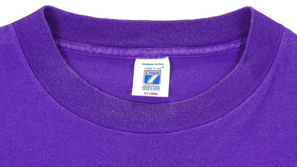 NBA (Logo 7) - Phoenix Suns Spell-Out T-Shirt 1990s XX-Large Vintage Retro Basketball