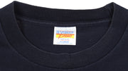 Vintage (Hazelwood) - Black Wolf Big Printed T-Shirt 1990s X-Large Vintage Retro