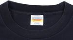 Vintage (Hazelwood) - Black Wolf Big Printed T-Shirt 1990s X-Large Vintage Retro