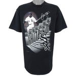 MLB (Joy Athletic) - Chicago White Sox, Frank Thomas Big Logo T-Shirt 1997 X-Large Vintage Retro Baseball