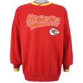 Starter - Kansas City Chiefs Embroidered Sweatshirt 1990s X-Large Vintage Retro Football