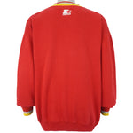 Starter - Kansas City Chiefs Embroidered Sweatshirt 1990s X-Large Vintage Retro Football