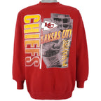 NFL (Logo 7) - Kansas City Chiefs Crew Neck Sweatshirt 1993 X-Large Vintage Retro Football