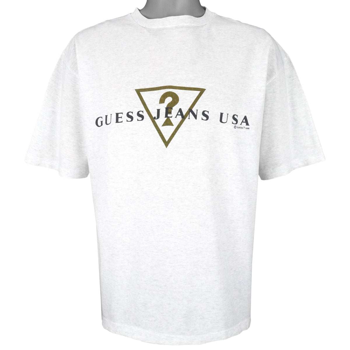 Guess - The Authentic Guess USA Spell-Out T-Shirt 1996 Large Vintage Retro