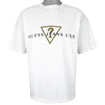 Guess - The Authentic Guess USA Spell-Out T-Shirt 1996 Large Vintage Retro