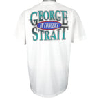 Vintage - George Strait In Concert T-Shirt 1990s X-Large Vintage Retro
