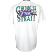 Vintage - George Strait In Concert T-Shirt 1990s X-Large Vintage Retro