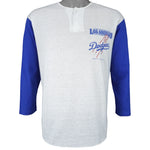 MLB (Garan Inc.) - Los Angeles Dodgers Long Sleeved Shirt 1988 Large Vintage Retro Baseball