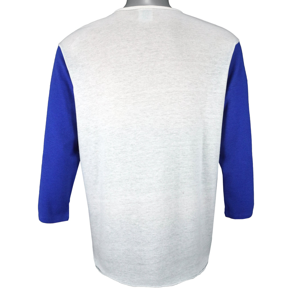 MLB (Garan Inc.) - Los Angeles Dodgers Long Sleeved Shirt 1988 Large Vintage Retro Baseball