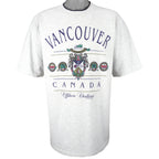 Vintage (Waves) - Vancouver, Canada Spell-Out T-Shirt 1993 Large Vintage Retro
