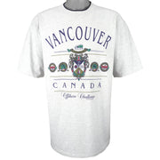 Vintage (Waves) - Vancouver, Canada Spell-Out T-Shirt 1993 Large Vintage Retro