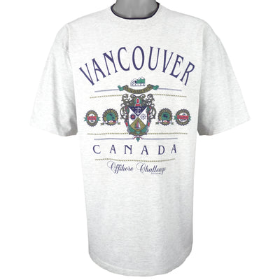 Vintage (Waves) - Vancouver Sun Sail Fun Canada Single Stitch T-Shirt 1993 Large