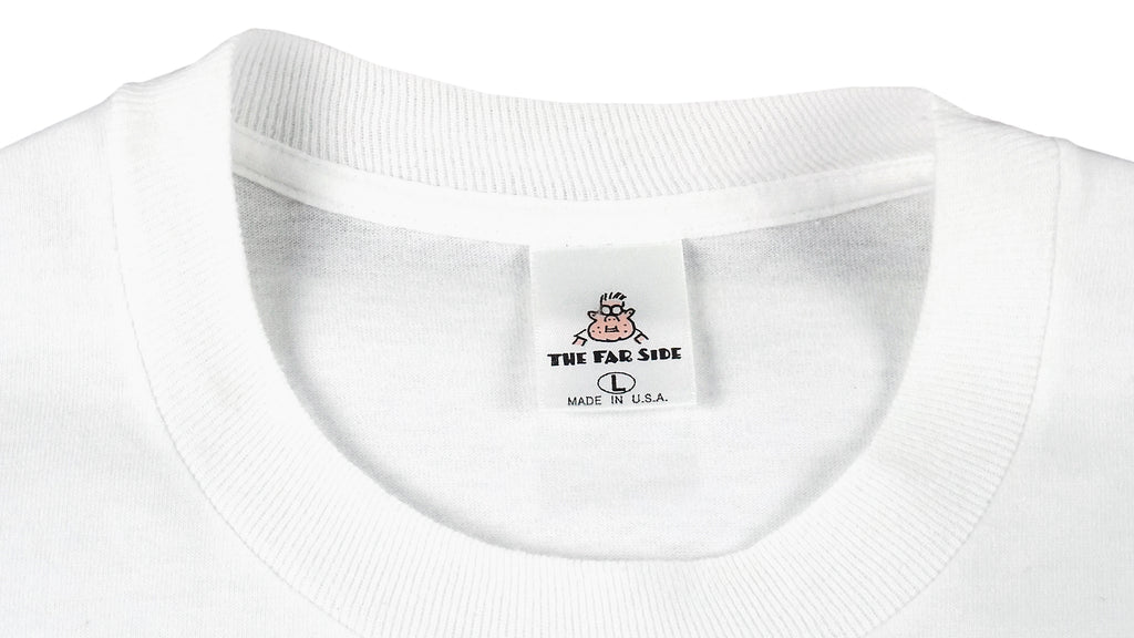 Vintage (The Far Side) - Bummer Of A Birthmark, Hal Deadstock T-Shirt 1990s Large Vintage Retro