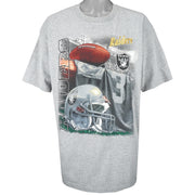 NFL (Lee) - Oakland Raiders Spell-Out T-Shirt 1996 XX-Large Vintage Retro Football