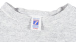 NHL (Logo 7) - Colorado Avalanche Spell-Out Crew Neck Sweatshirt 1990s X-Large Vintage Retro Hockey