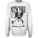 NFL (Salem) - Green Bay Packers, Nitschke No. 66 Crew Neck Sweatshirt 1990s X-Large Vintage Retro Football