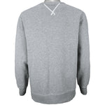Ralph Lauren (Polo) - Grey Spell-Out Crew Neck Sweatshirt 1990s Large Vintage Retro