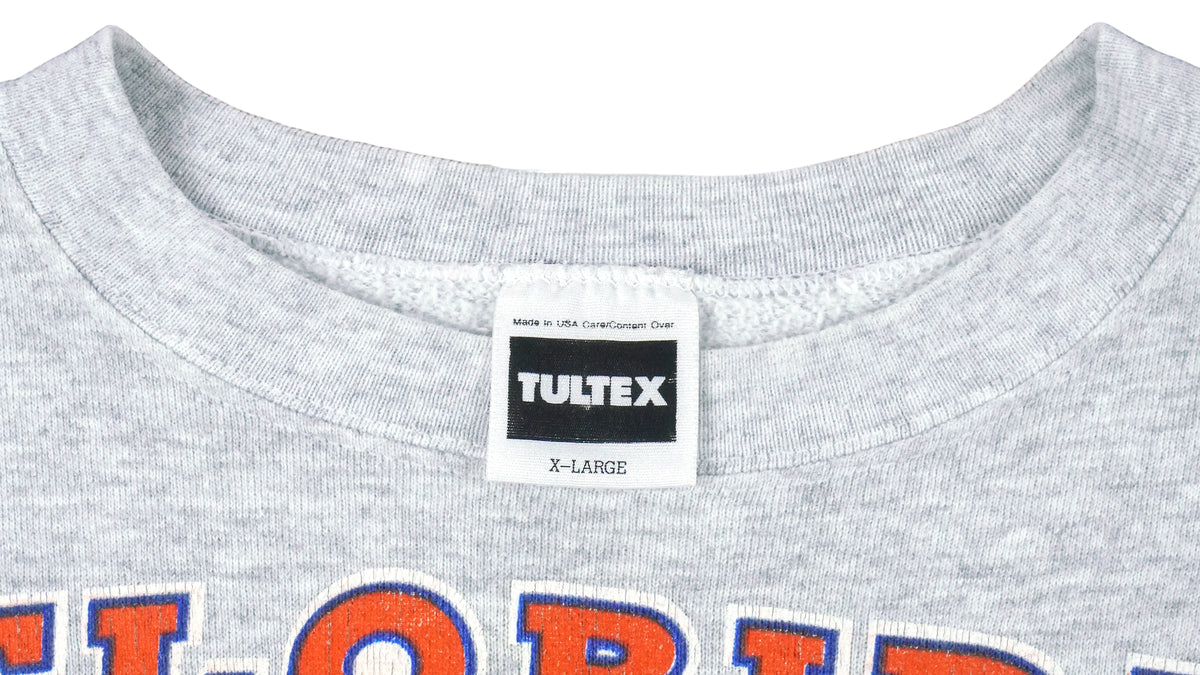 NCAA (Tultex) - Florida Gators Crew Neck Sweatshirt 1990s X-Large Vintage Retro