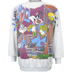 Looney Tunes (Tultex) - Just Playing Around Crew Neck Sweatshirt 1994 X-Large Vintage Retro