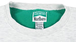 Vintage (Marlboro) - Grey Crew Neck Sweatshirt 1990s Large Vintage Retro