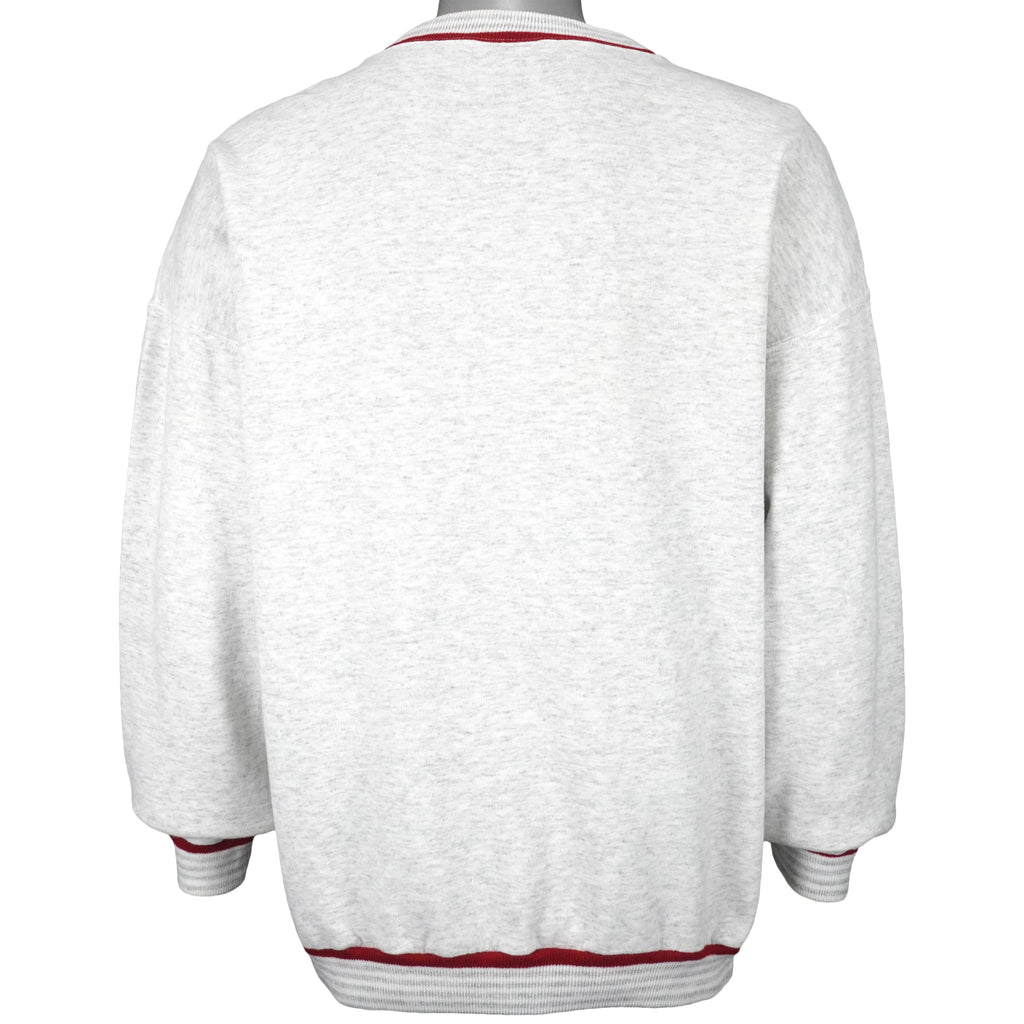 NHL - Calgary Flames Crew Neck Sweatshirt 1990s Large Vintage Retro Hockey