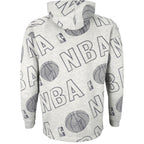 NBA - Chicago Bulls Spell-Out Hooded Sweatshirt 1990s Large Vintage Retro Basketball