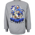 NHL (Lee) - St. Louis Blues Crew Neck Sweatshirt 1990s X-Large Vintage Retro Hockey