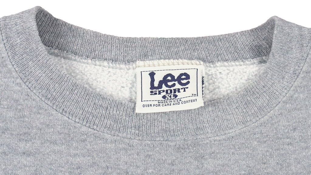 NHL (Lee) - St. Louis Blues Crew Neck Sweatshirt 1990s X-Large Vintage Retro Hockey