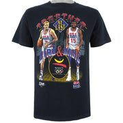 NBA (Salem) - Barcelona Olympic, Bird & Magic T-Shirt 1992 Medium Vintage Retro Basketball