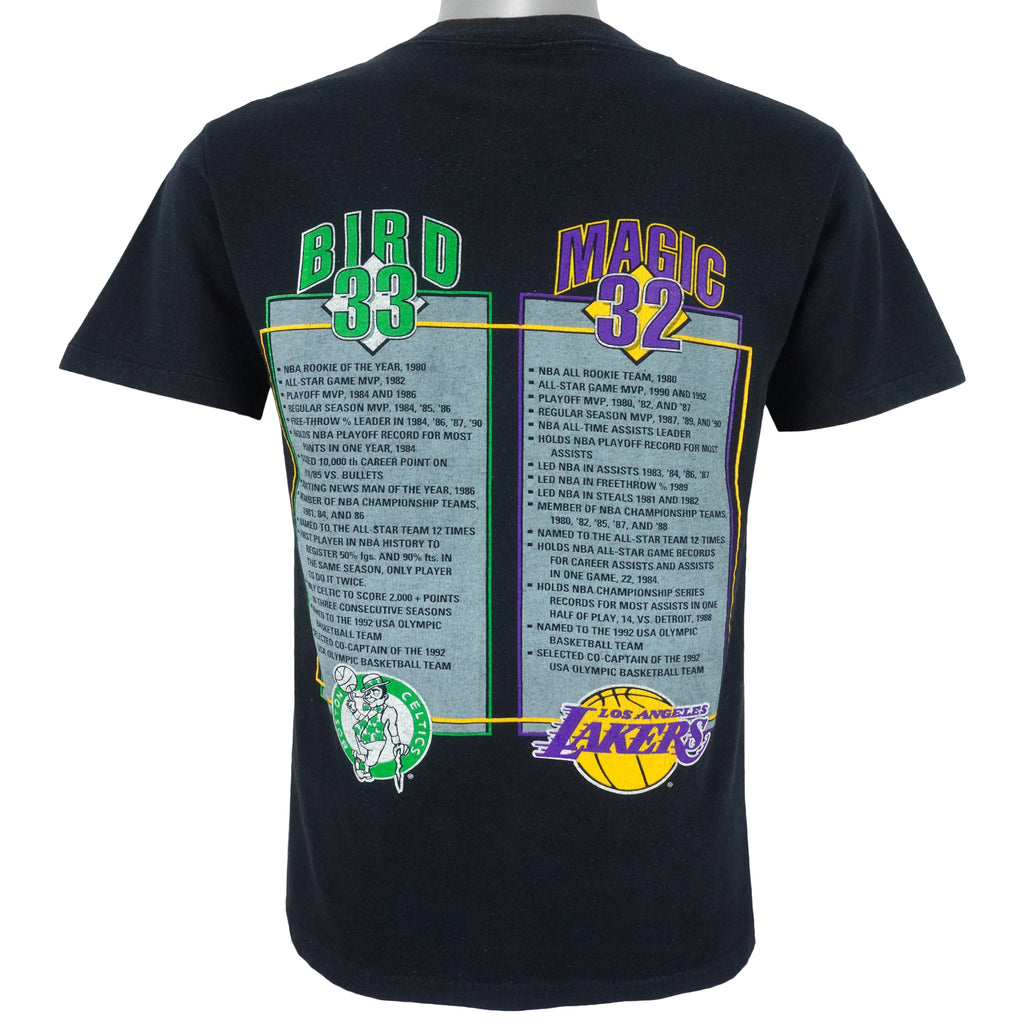 NBA (Salem) - Barcelona Olympic, Bird & Magic T-Shirt 1992 Medium Vintage Retro Basketball