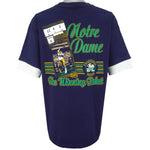 NCAA (20 Sport) - Notre Dame Fighting Irish Spell-Out T-Shirt 1988 X-Large vintage Retro Football College