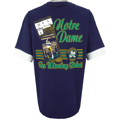NCAA (20 Sport) - Notre Dame Fighting Irish Spell-Out T-Shirt 1988 X-Large